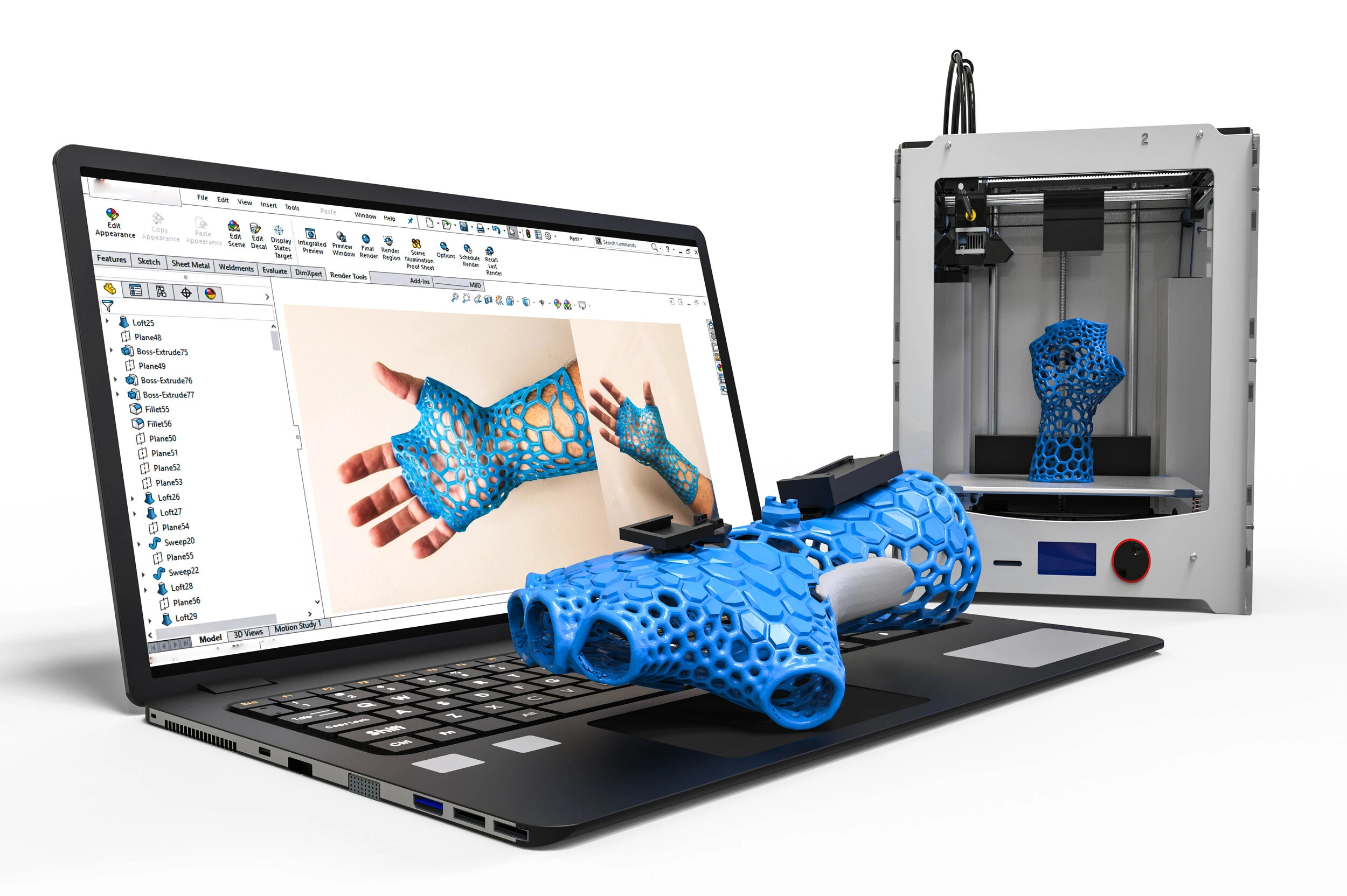  shapr3d-prototyping-academyatlantis پروتوتایپینگ شپر 3 بعدی آکادمی آتلانتیس